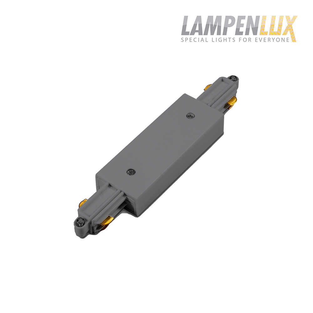 Lampenlux 1-Phasen Stromschiene Aufbauschiene und Zubehör (Mitteleinspeisung)