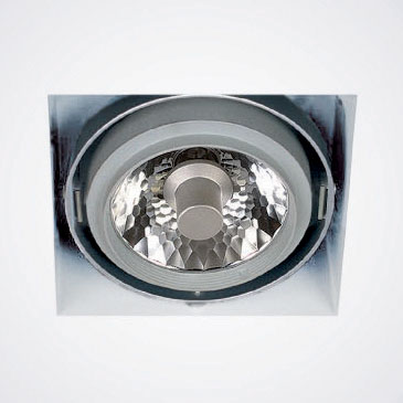 Lampenlux Einbaustrahler Deckeneinbauleuchte Deckendownlight Mules 1x CDM-R 111 weiß 35W